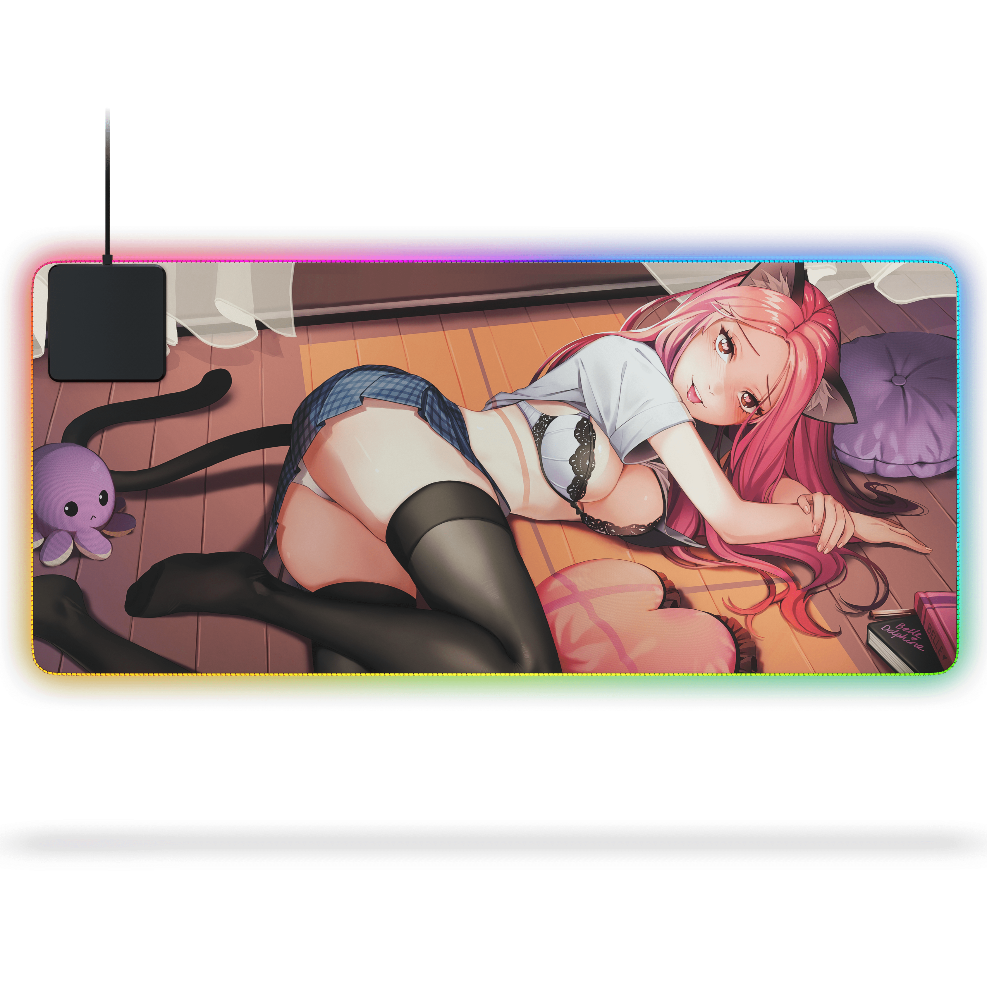 Belle Delphine P1 - Mousepad XL