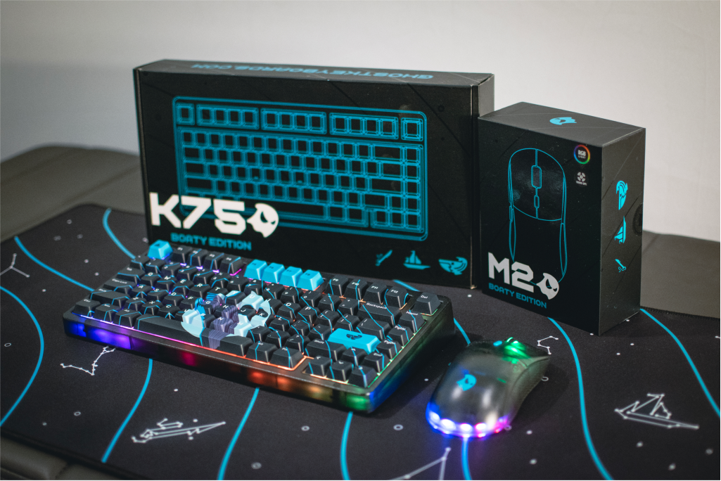 B0aty X Ghost K75 Keyboard Combo - Black Friday FREE MOUSEPAD Combo