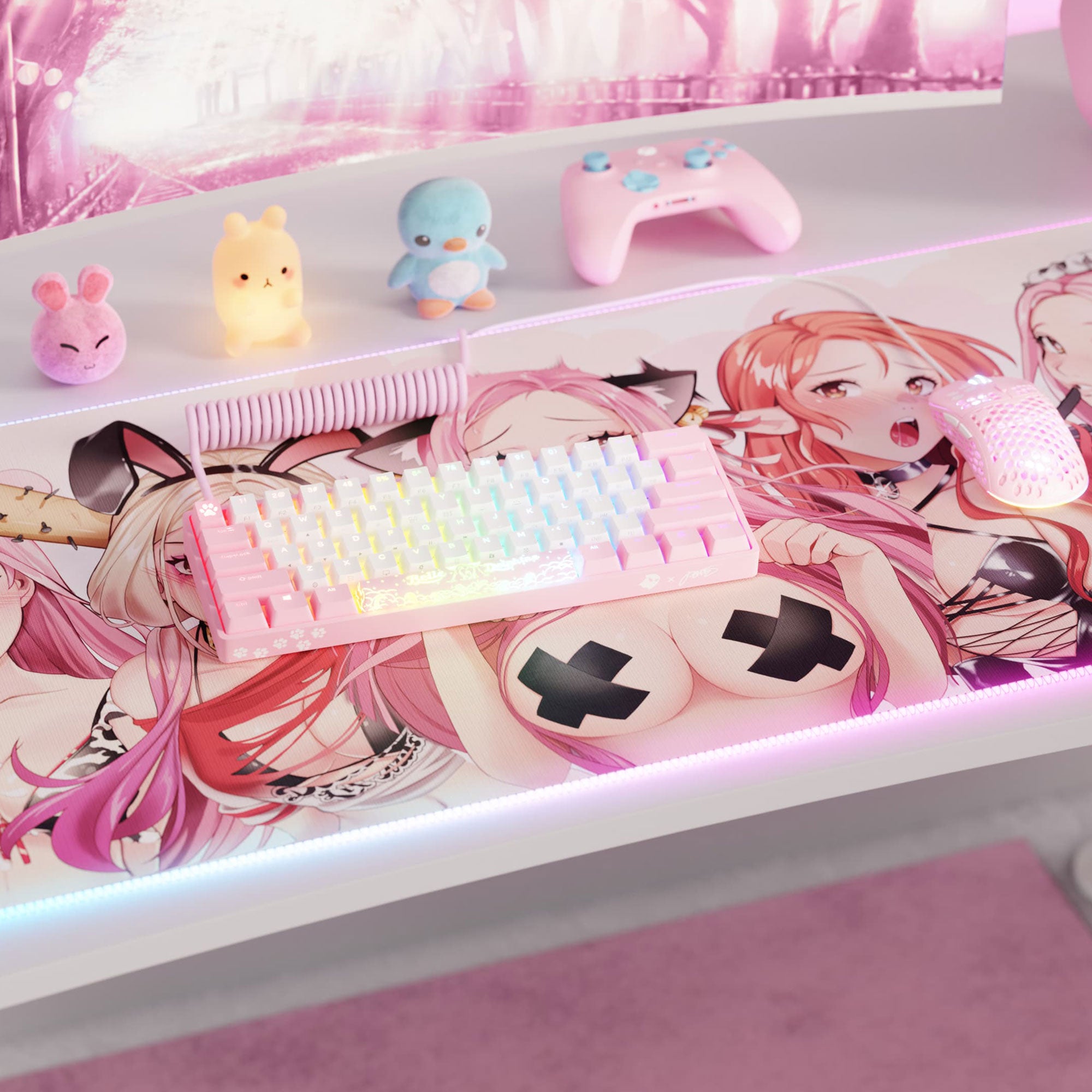 Belle Delphine K1 Wireless Mechanical Keyboard