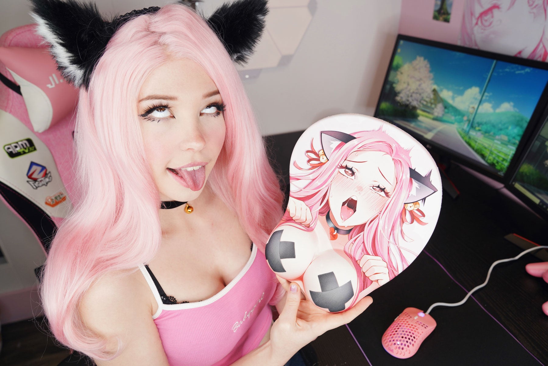 Belle Delphine P2 Mousepad SM